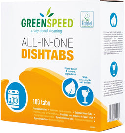 Greenspeed Dishtabs - All-In-One vaatwastabletten - 1 x 100 stuks