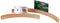 Longfield Kaarthouder - Hout 35 cm - Kleur: Hout
