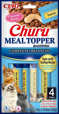Ciao Churu Meal Topper kat Tonijn met Sint-jakobsschelp