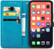 iMoshion Hoesje Geschikt voor iPhone 13 Pro Hoesje Met Pasjeshouder - iMoshion Mandala Bookcase - Turquoise