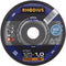 Rhodius XT67 210743 Doorslijpschijf recht 125 mm 10 stuk(s) Staal