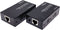 Netlock EXT-HDMI-01 - Audio/Video Extender - 1920 x 1200 Pixels - Zwart