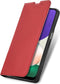 iMoshion Hoesje Geschikt voor Samsung Galaxy A22 (5G) Hoesje Met Pasjeshouder - iMoshion Slim Folio Bookcase - Rood