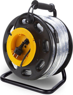 HQ-Power - Flexibele LED-lichtslang op haspel - 30 m 6500 °K 2850 lm koud wit