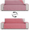 Bankbedekking Eysa SILVER Rood 100 x 110 x 115 cm