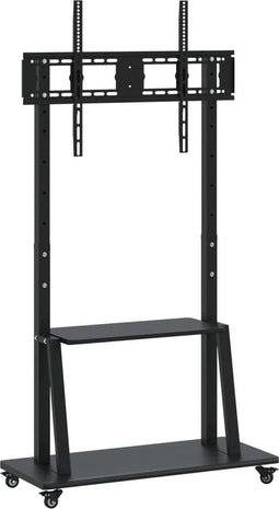 vidaXL - Tv-standaard - wielen - 32"-90" - scherm - 100 - kg - Max - VESA - 800x600 - mm