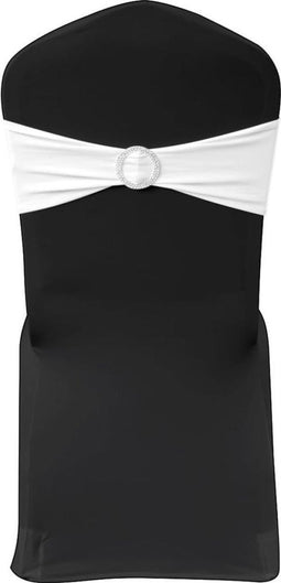 vidaXL - Decoratief - stoellint - met - een - diamant - 25 - stuks - (wit)