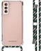iMoshion Hoesje Geschikt voor Samsung Galaxy S21 Hoesje Met Koord - iMoshion Backcover met koord - Transparant