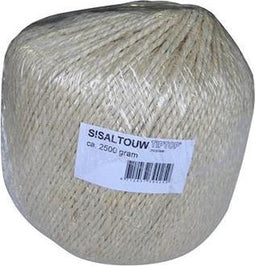 ERRO Kluw - Sisal touw 2500g - Gedraaid - Bruin