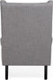ALTA - Chesterfield fauteuil - Grijs - Polyester