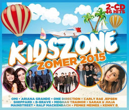 Kidszone - Zomer (2015) - CD met 46 hits voor Kids (2 stuks)