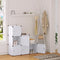 Woltu Modulaire Opbergkast met Deur - Wit - 96 x 30 x 96 cm - 6 Compartimenten