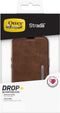 Otterbox Strada Folio - Flip cover - Kaarthouder en schokbestendig - Bruin (Espresso Brown)