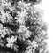 vidaXL - Kunstkerstboom - met - sneeuw - smal - 210 - cm - PVC - groen
