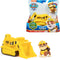 PAW Patrol - Rubble’s Bulldozer - speelgoedauto met speelfiguur - 68% gerecycled plastic - duurzaam speelgoed