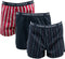 Tommy Hilfiger 3P Woven Boxer Print - Set van 3 Heren Onderbroeken - Multi (set van 3)