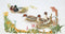 Thea Gouverneur - Borduurpakket met telpatroon - 2064A - Voorgesorteerde DMC Garens - Eenden - Aida - 64 cm x 34 cm - DIY Kit