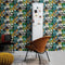 Noordwand - Behang - Good - Vibes - Club - Posters - groen - en - oranje