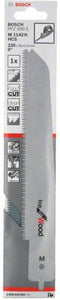 Bosch M 1142 H - Reciprozaagblad - Geslepen voor hout en kunststof - 235 mm