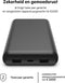 Belkin BoostCharge 20.000mAh Powerbank - 3 Poorten - Snel Opladen - Zwart