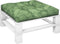 vidaXL - Palletkussen - bladpatroon - 70x70x12 - cm - stof