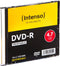 Intenso 4801652 DVD-R disc 4.7 GB 10 stuk(s) Slimcase Bedrukbaar