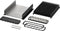 Bopla ABPH 1600-0200 KWL ALUBOS_SET 84416200.HMT1 Flenskoellichaambehuizing 190 x 190 x 80 Aluminium Zwart (RAL 9005) 1