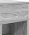vidaXL - Nachtkastjes - 2 - st - met - lade - 25x31x66 - cm - grijs - sonoma - eiken