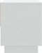 vidaXL - Nachtkastjes - 2 - st - 45x34x44 - cm - bewerkt - hout - wit