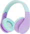 PowerLocus P1 - Kinder Koptelefoon Draadloos - Veilig volume 85 dB - Paars/Teal