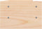 vidaXL - Monitorstandaard - 50x24x16 - cm - massief - grenenhout