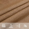 vidaXL - Zonnezeil - 160 - g/m² - 7x7 - m - HDPE - taupe