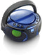 Lenco SCD-550 - Draagbare Radio/CD-speler - Bluetooth FM Radio - Blauw