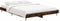 vidaXL - Bedframe - bewerkt - hout - gerookt - eikenkleurig - 135x190 - cm