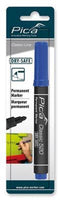 Pica 520/41 - Permanent Marker - Waterbestendig - Blauw