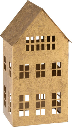 J-Line Kaarshouder Huis Sigma Ijzer Goud