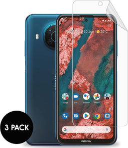 imoshion Screen protector - Geschikt voor Nokia X20, Nokia X10 - Screenprotector Folie 3 pack