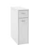 FMD - Ladekast - met - 2 - lades - 20x45x61 - cm - wit