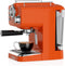 Swan Retro Espressomachine – Gemalen Koffie & Pads – Met Melkopschuimer – Oranje