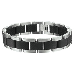 Vigor armband 14 mm - Staal - 21 cm