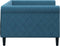 vidaXL - Slaapbank - 90x200 - cm - fluweel - blauw