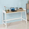 SoBuy FWT41-WN Bureau - Bureau - Ruim Werkblad - Wit