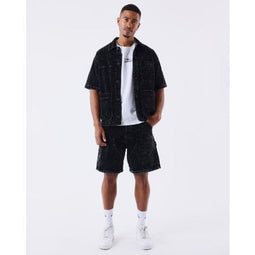 Project X Paris Corduroy Short - Zwart - Maat L