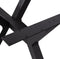 WOOOD Tablo Tafelpoot - Metaal - Zwart - 75x79x71