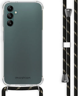 iMoshion Hoesje Geschikt voor Samsung Galaxy A14 (5G) Hoesje Met Koord - iMoshion Backcover met koord - Transparant