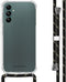 iMoshion Hoesje Geschikt voor Samsung Galaxy A14 (5G) Hoesje Met Koord - iMoshion Backcover met koord - Transparant