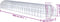 vidaXL - Kippenren - 3x20x2 - m - gegalvaniseerd - staal