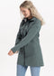 Kjelvik Sello - Softshelljas Dames - Ademend Winddicht Waterafstotend - Balsam Green