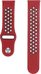 iMoshion Bandje Geschikt voor Samsung Gear S3 Frontier / Gear S3 Classic / Galaxy Watch (46mm) - iMoshion Siliconen sport bandje - Rood