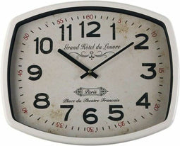 Muurklok Versa Metaal (6 x 33 x 40 cm)